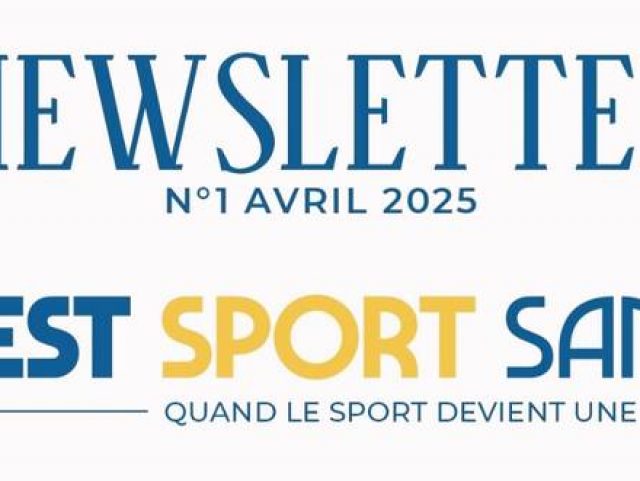 Newsletter Brest Sport Santé N°1 AVRIL 2025
